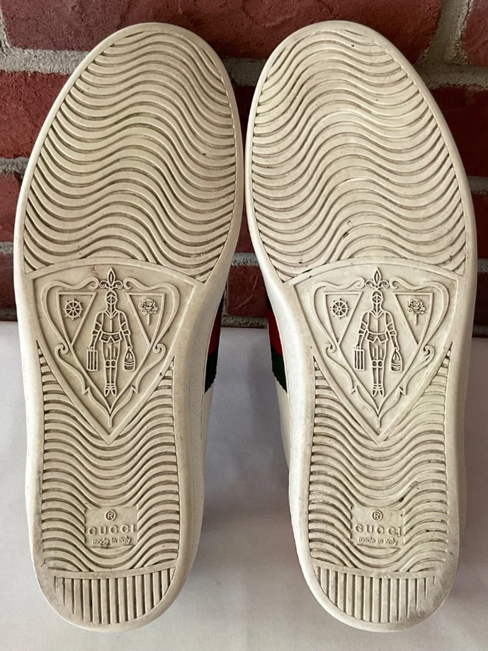 Gucci Ace Embroidered Snake Sneakers EU 41